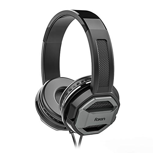 Foxin FHM-307 Big BASS Over-Ear Wired Stereo Headphones