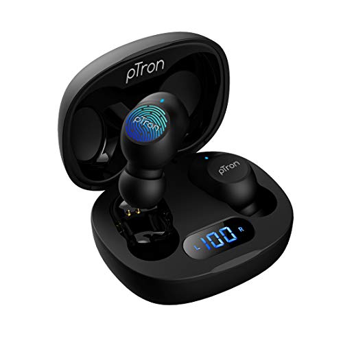 pTron Bassbuds Pro (New) In-Ear True Wireless Earbuds